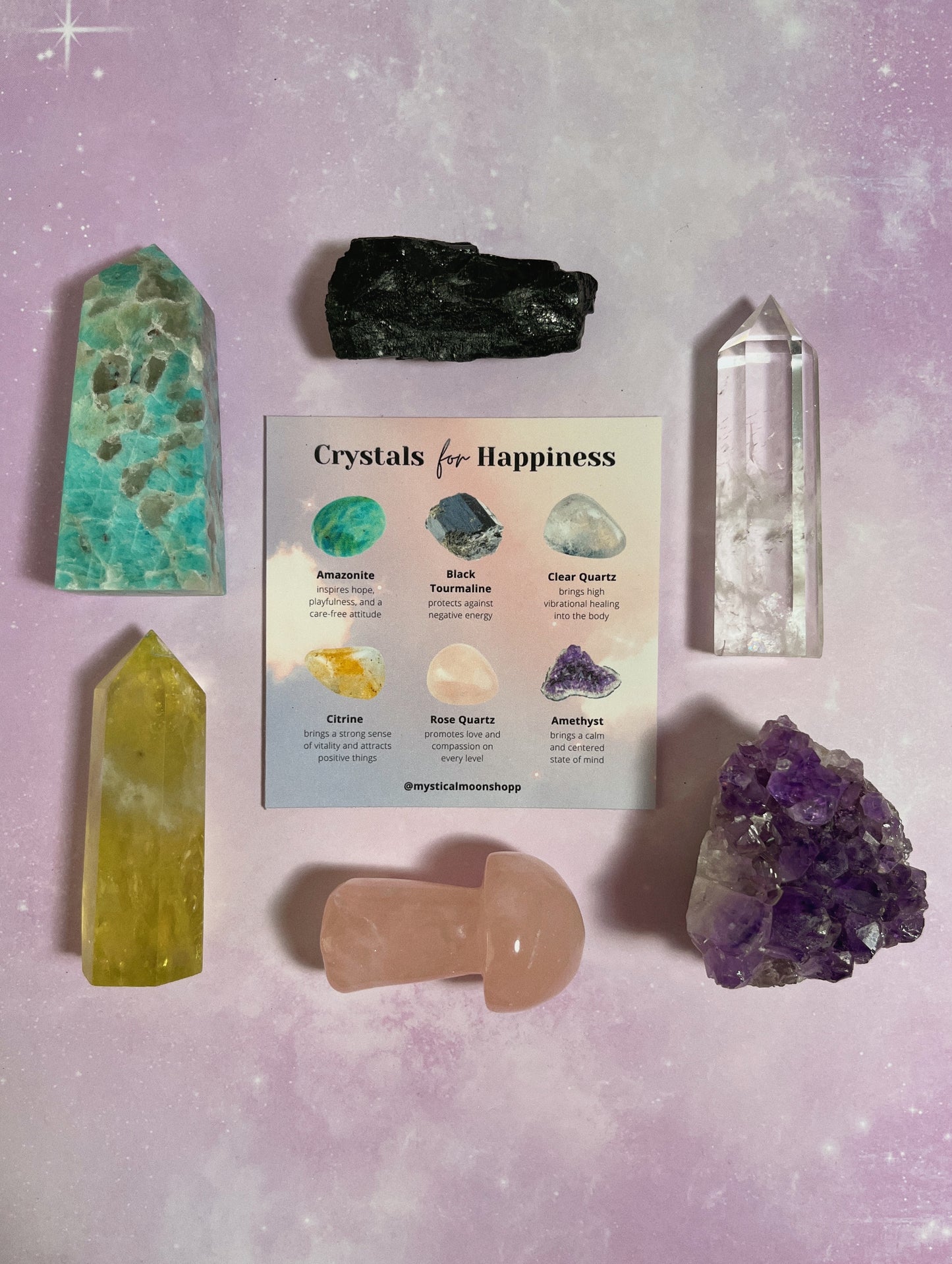 Crystal Set For Happiness