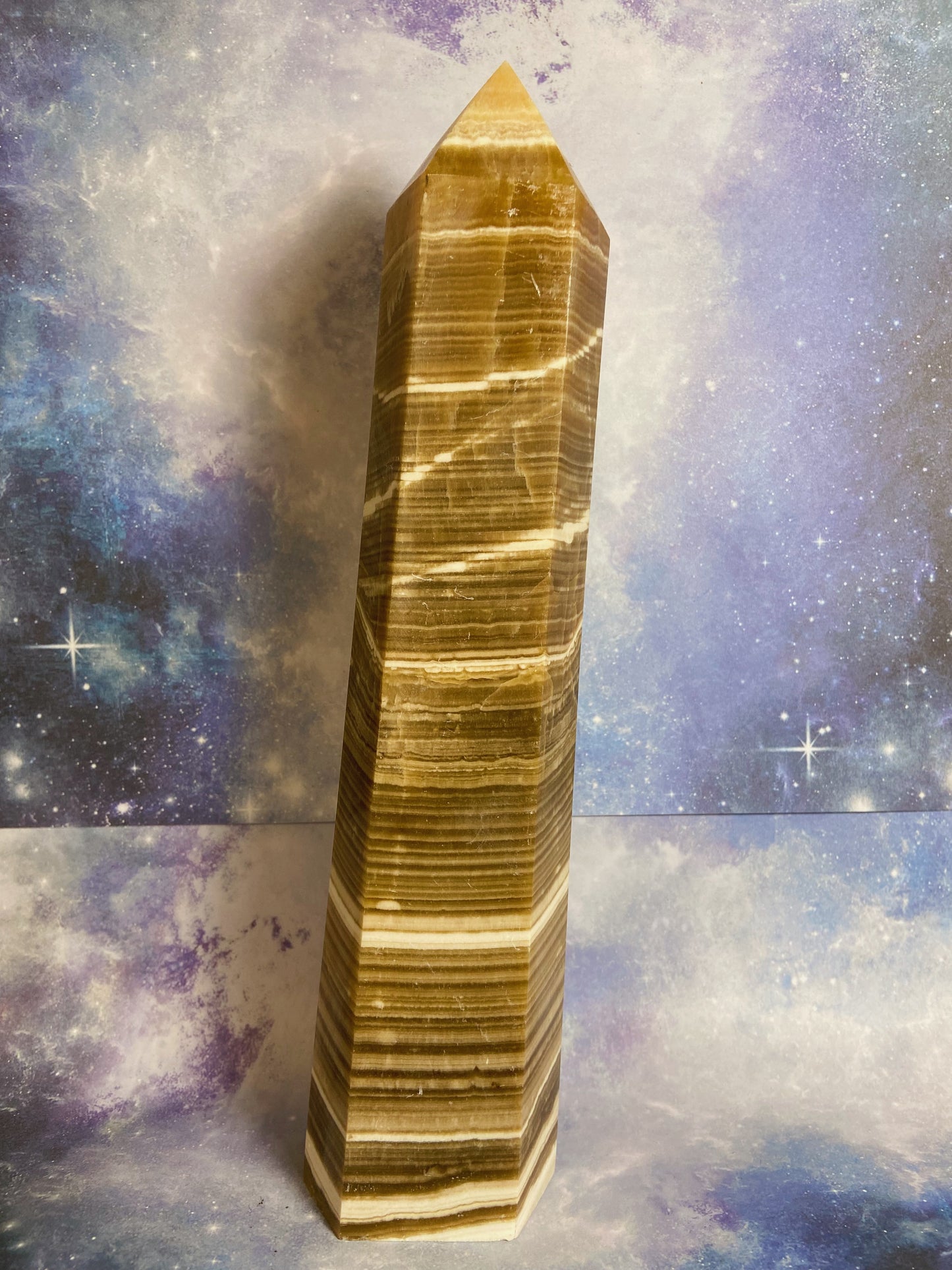 Big Banded Calcite Tower