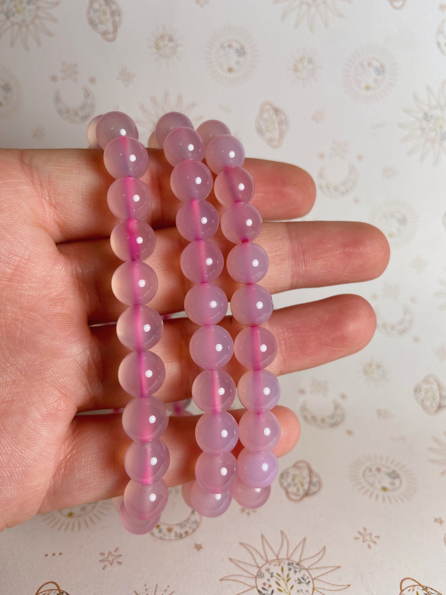 Pink Chalcedony Bracelet