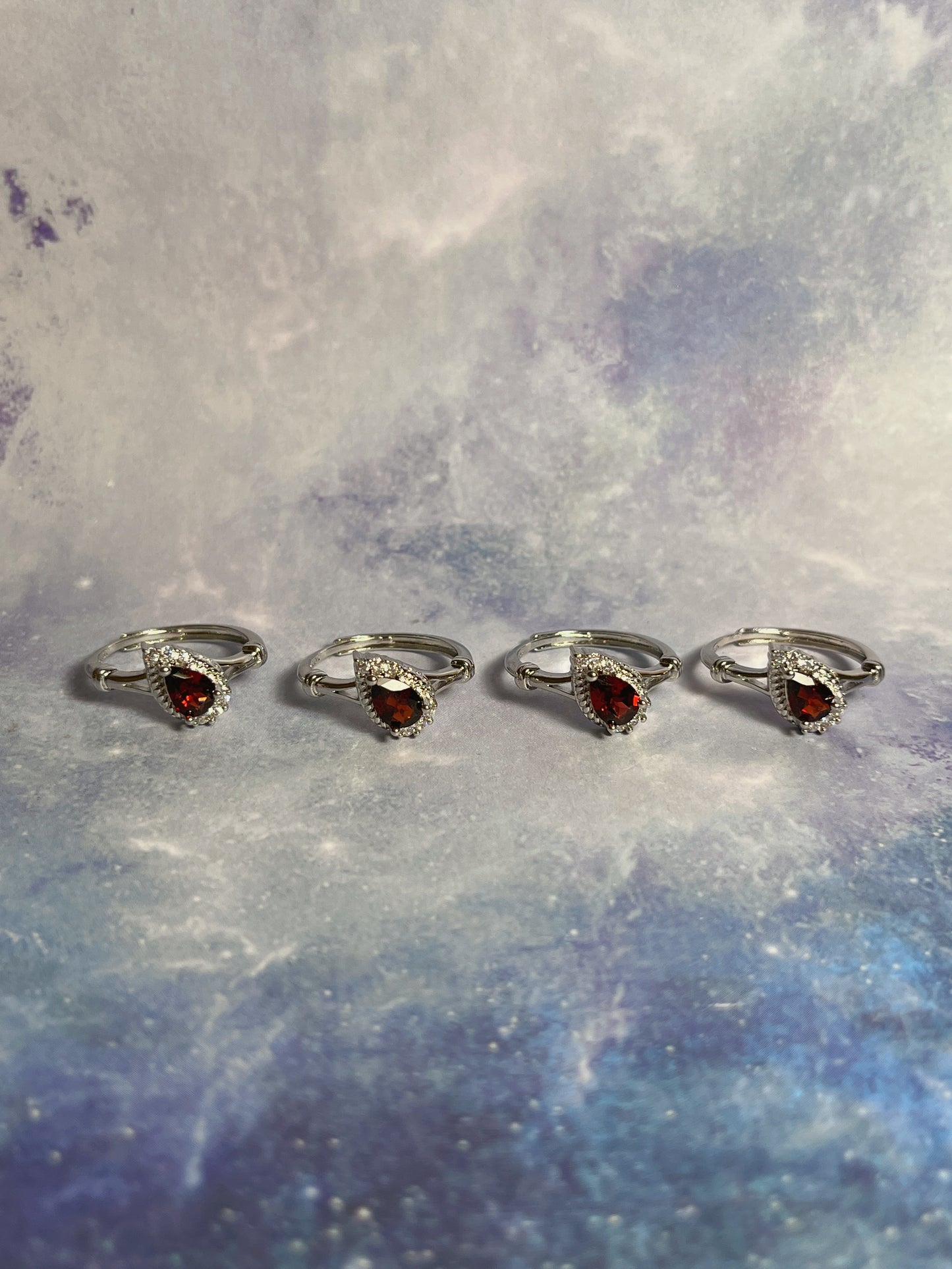 Garnet Rings