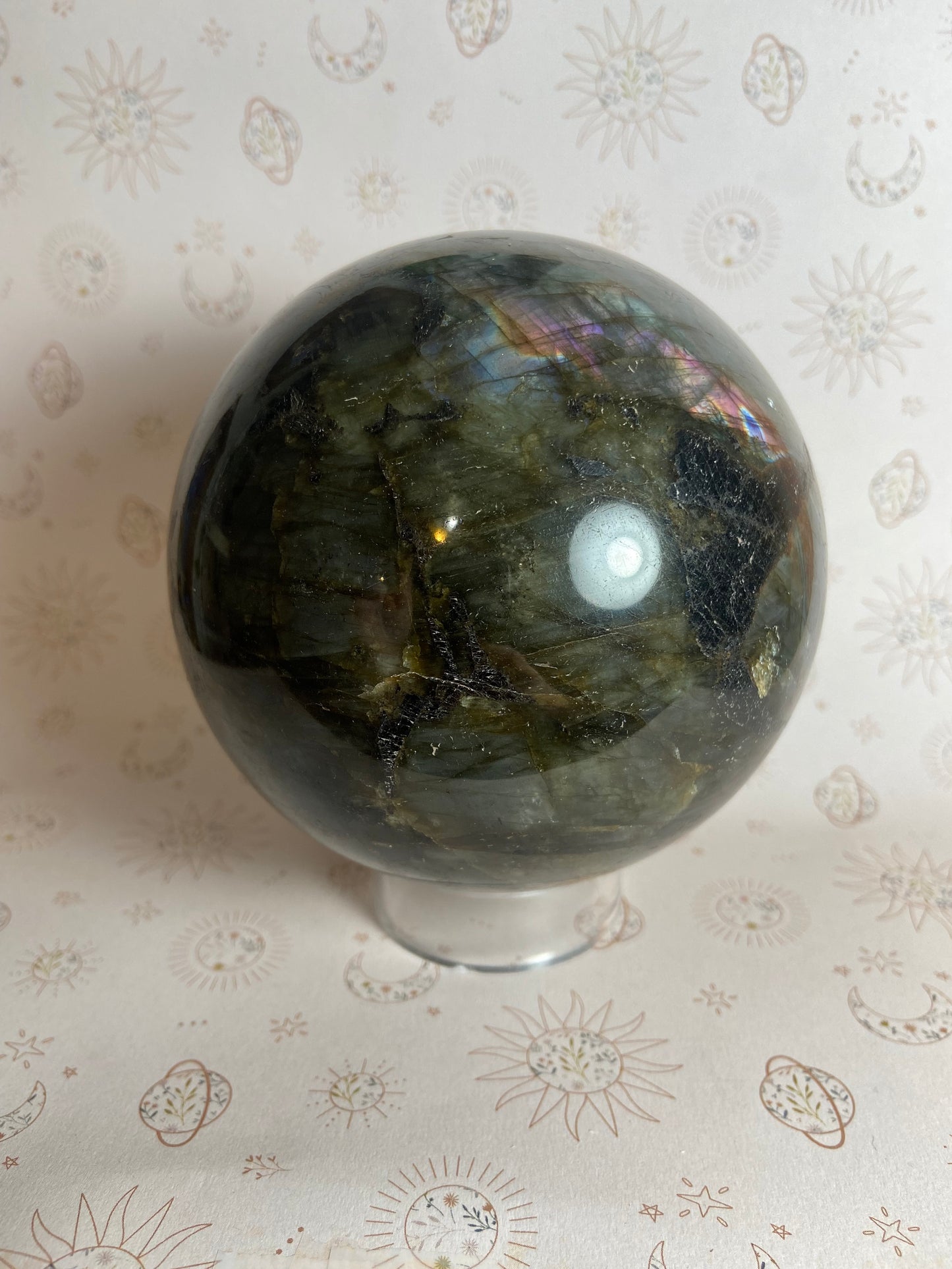Big Labradorite Sphere